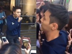 宠粉狂魔！陈伟霆冲进人群张开双手抱粉丝